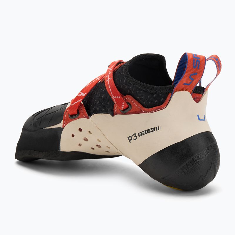 Дамска обувка за катерене Solution white/lily orange на La Sportiva 3