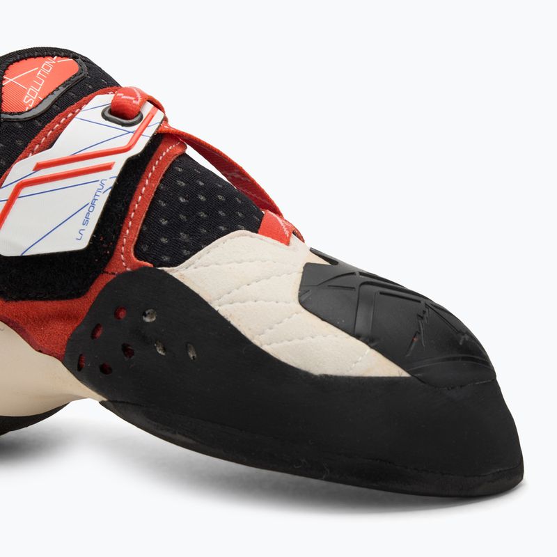 Дамска обувка за катерене Solution white/lily orange на La Sportiva 7