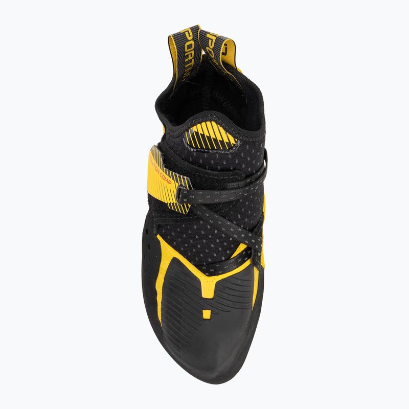 La Sportiva мъжки обувки за катерене Solution Comp black/ yellow 5
