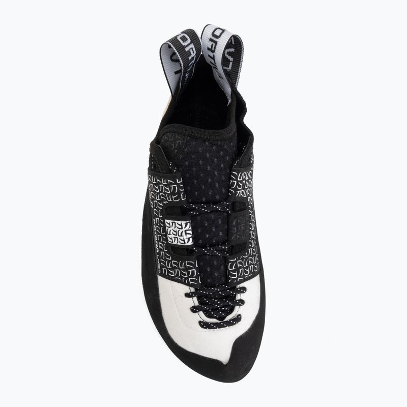 Детска обувка за катерене Katana Laces бяло/черно на La Sportiva 5