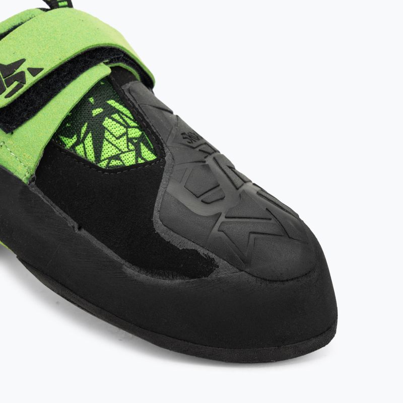 La Sportiva Skwama Vegan черна/блестящо зелена обувка за катерене 7