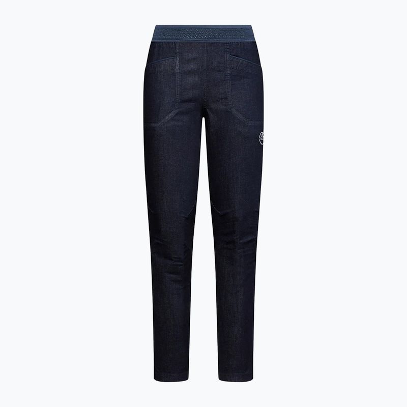 Дамски панталони за катерене La Sportiva Cave Jeans denim/night sky 3