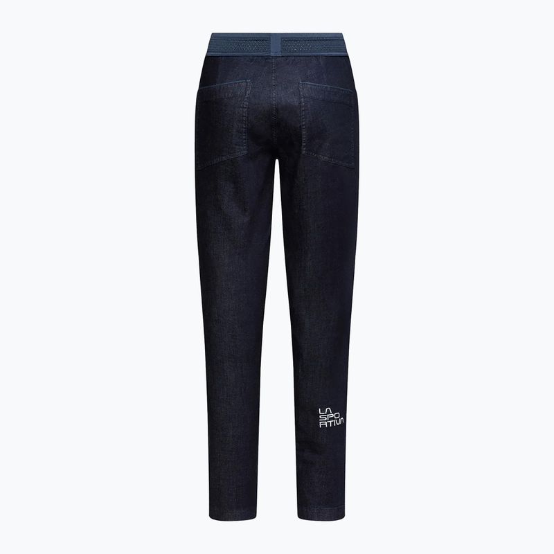 Дамски панталони за катерене La Sportiva Cave Jeans denim/night sky 4