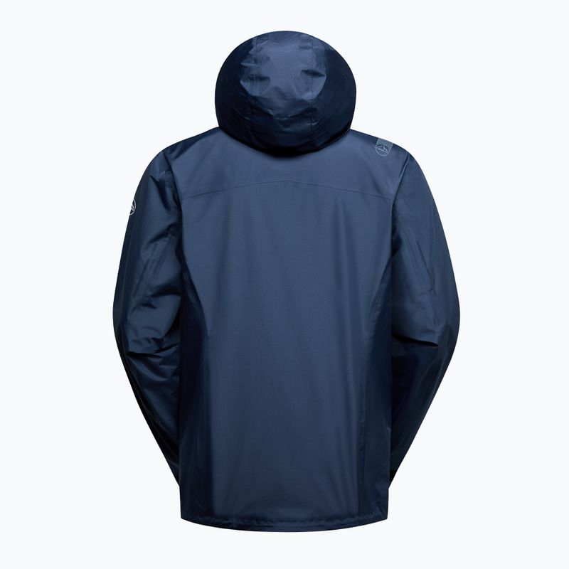 Мъжко водоустойчиво яке La Sportiva Discover Shell night sky/chalk 2