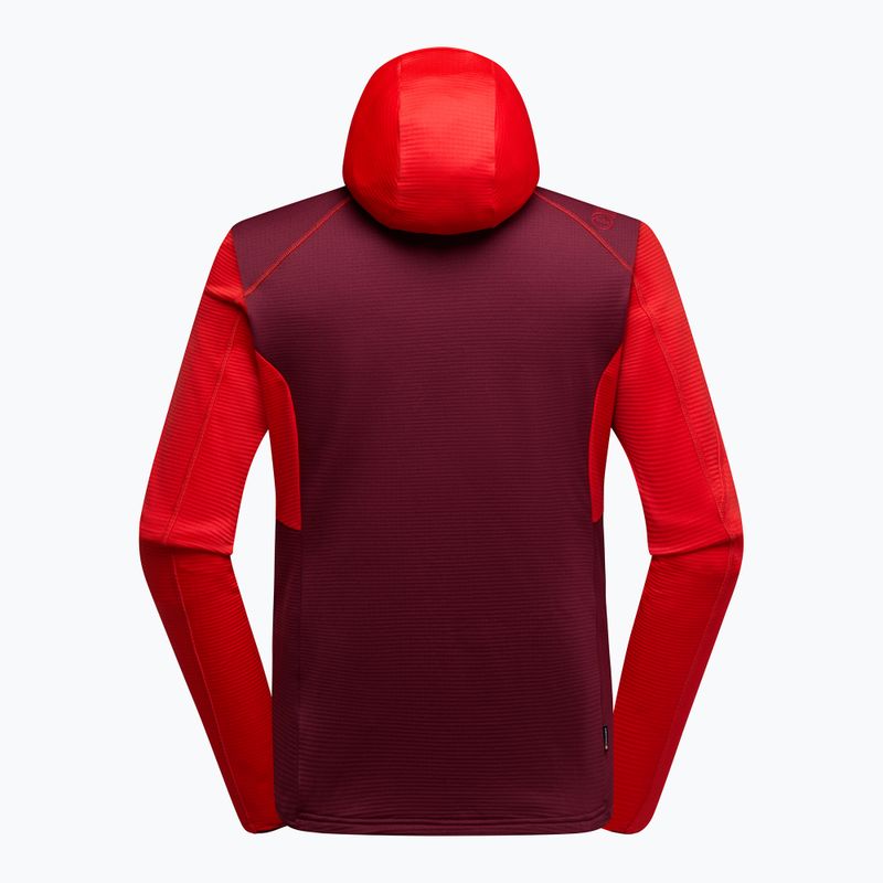 Мъжки потник La Sportiva Chill Thermal Hoody mountain red / redwood trekking 2