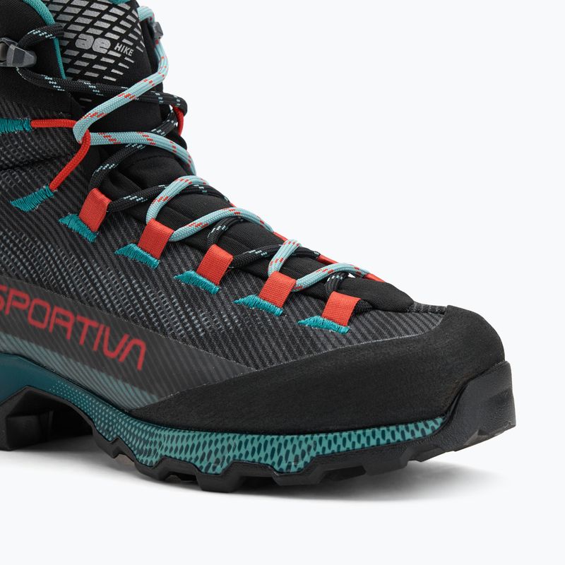 Дамски обувки за високопланински туризъм La Sportiva Aequilibrium Hike GTX carbon/ everglade 7