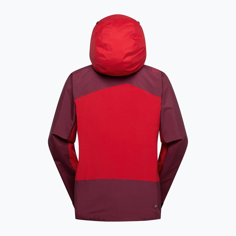 Мъжко хибридно яке La Sportiva Alpine Guide GTX Perfomance mountain red/redwood 4