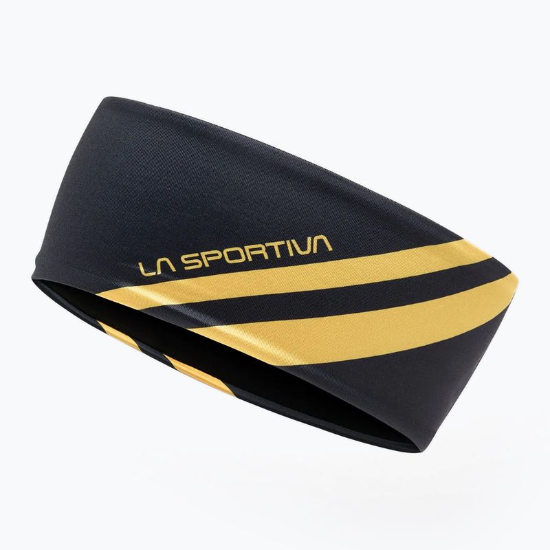 Лента за глава La Sportiva Diagonal black/yellow