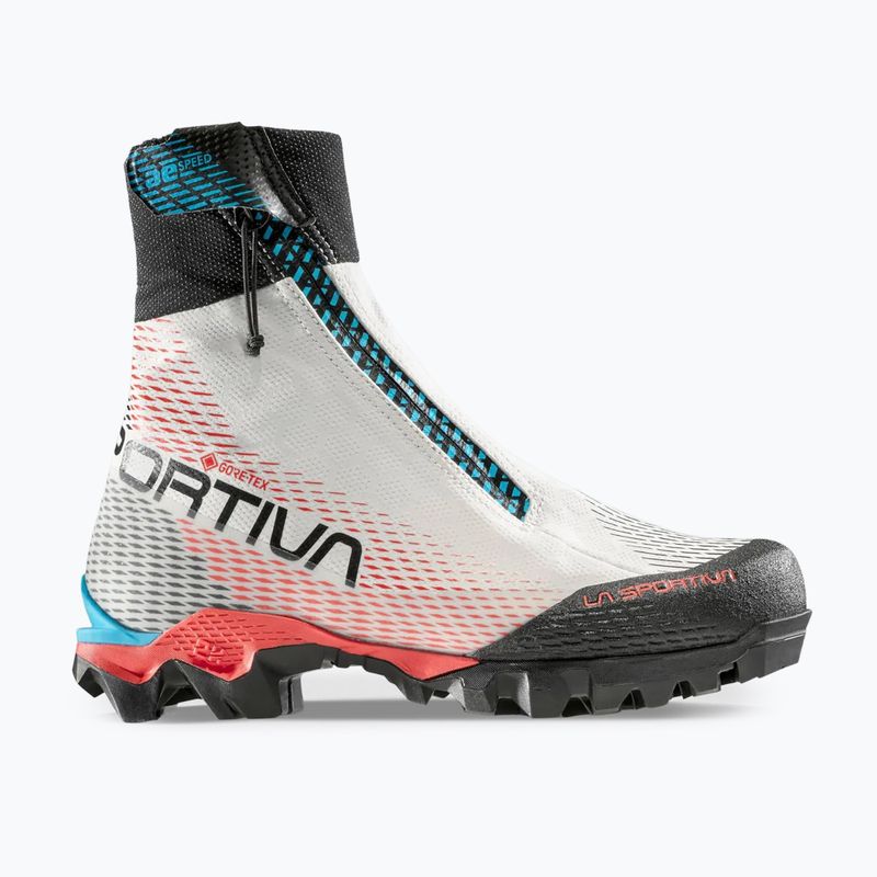 Дамски високопланински обувки La Sportiva Aequilibrium Speed GTX white/hibiscus 2