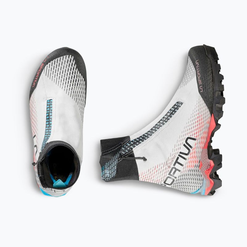 Дамски високопланински обувки La Sportiva Aequilibrium Speed GTX white/hibiscus 7