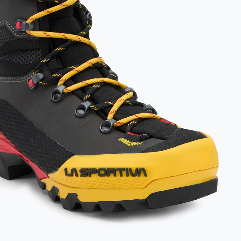 Мъжки високопланински обувки La Sportiva Aequilibrium LT GTX black/yellow 7