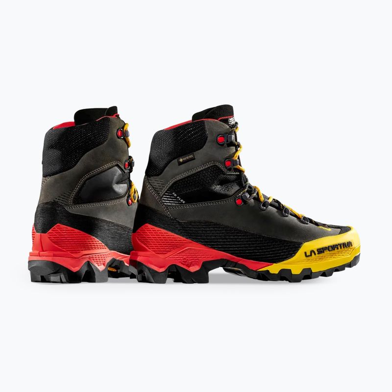 Мъжки високопланински обувки La Sportiva Aequilibrium LT GTX black/yellow 11