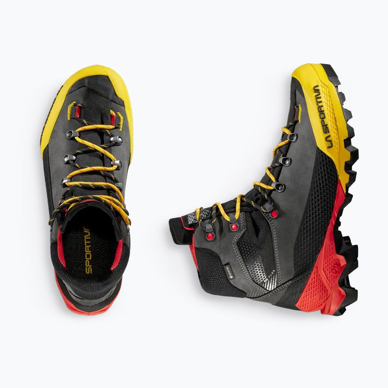 Мъжки високопланински обувки La Sportiva Aequilibrium LT GTX black/yellow 13
