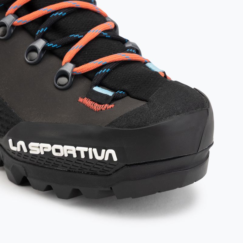 Дамски високопланински обувки La Sportiva Aequilibrium LT GTX black/hibiscus 7