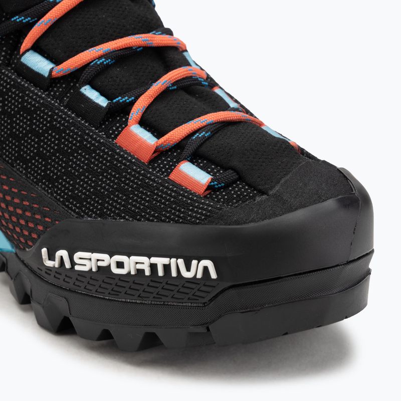 Дамски високопланински обувки La Sportiva Aequilibrium ST GTX black/hibiscus 7