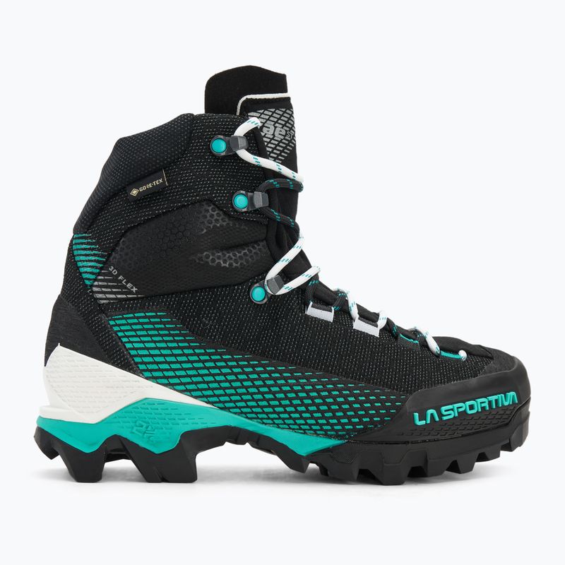 Дамски високопланински обувки La Sportiva Aequilibrium ST GTX black/aqua 2