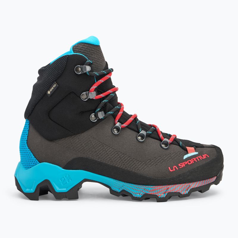Дамски обувки за трекинг La Sportiva Aequilibrium Trek GTX carbon/malibu blue 2