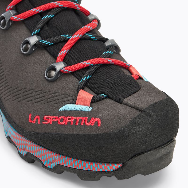 Дамски обувки за трекинг La Sportiva Aequilibrium Trek GTX carbon/malibu blue 7