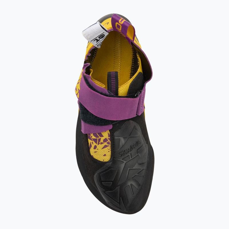 Мъжки обувки за катерене La Sportiva Skwama purple/yellow 5