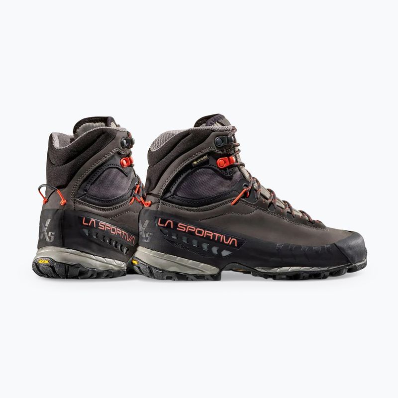 Дамски обувки за преходи La Sportiva TX5 GTX carbon/paprika 12