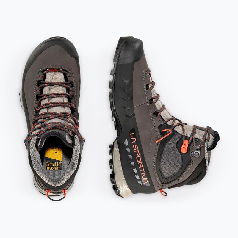 Дамски обувки за преходи La Sportiva TX5 GTX carbon/paprika 14