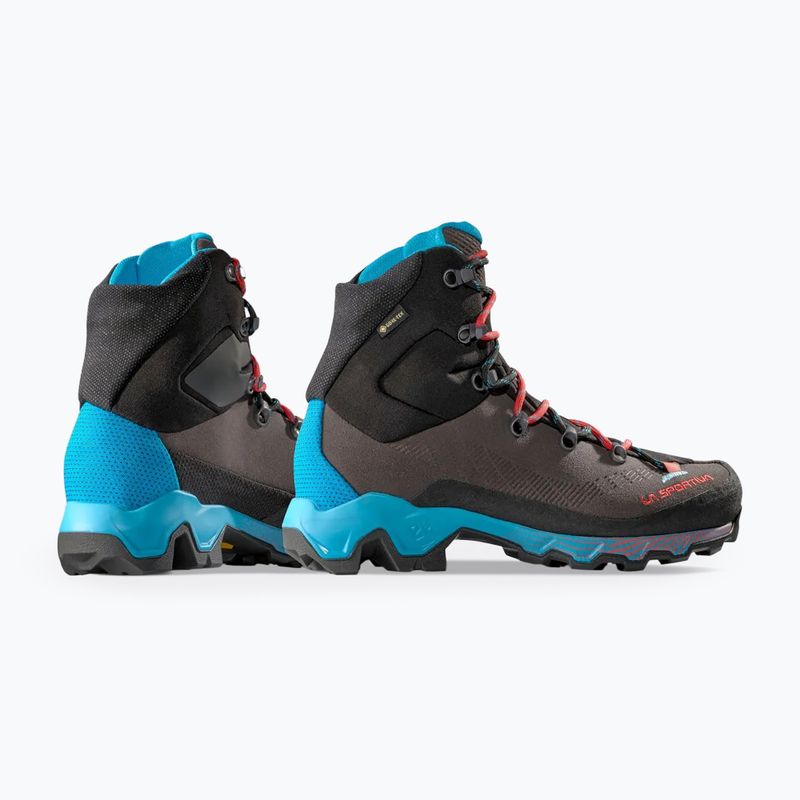 Дамски обувки за трекинг La Sportiva Aequilibrium Trek GTX carbon/malibu blue 11