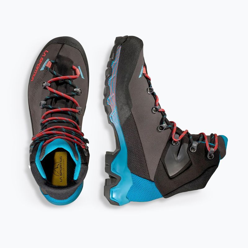 Дамски обувки за трекинг La Sportiva Aequilibrium Trek GTX carbon/malibu blue 13