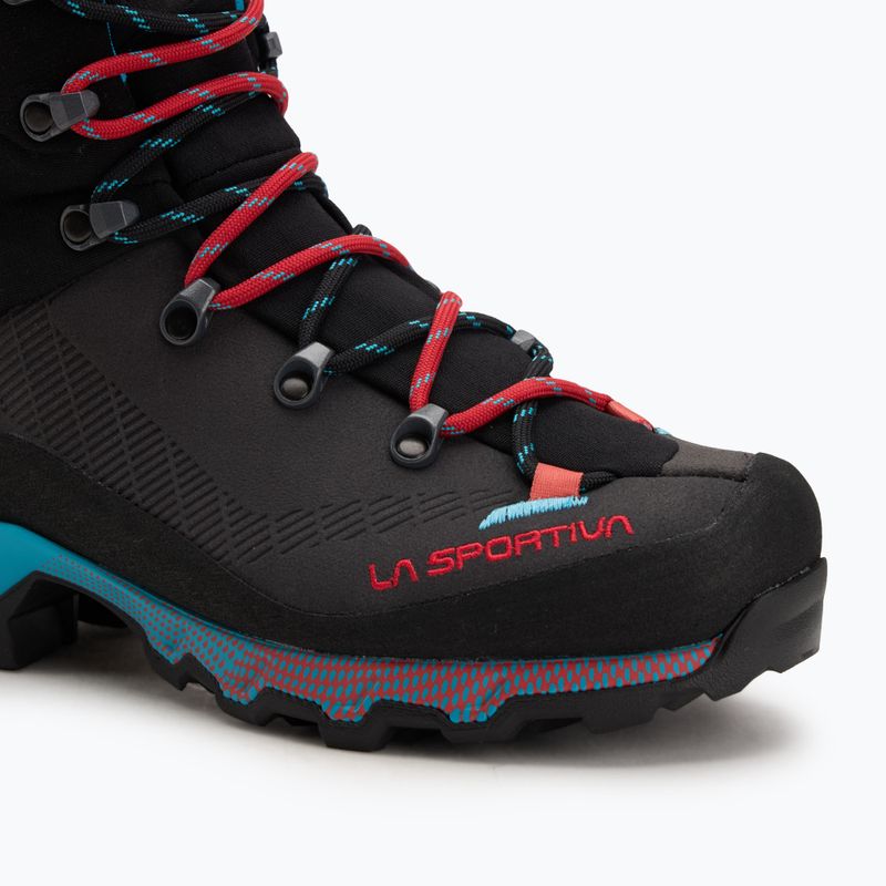 Дамски обувки за трекинг La Sportiva Aequilibrium Trek GTX carbon/malibu blue 7
