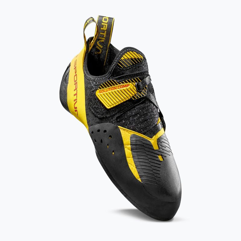 Детски обувки за катерене La Sportiva Solution Comp yellow/black 3