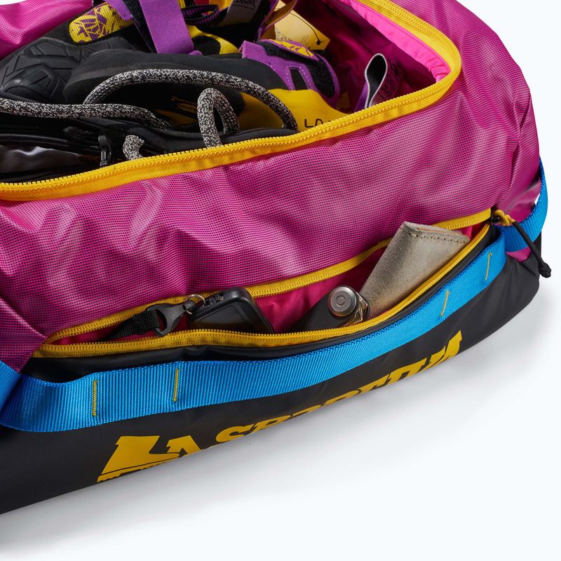 Пътна чанта La Sportiva Nomad Duffel 40 l fucsia/giallo 5