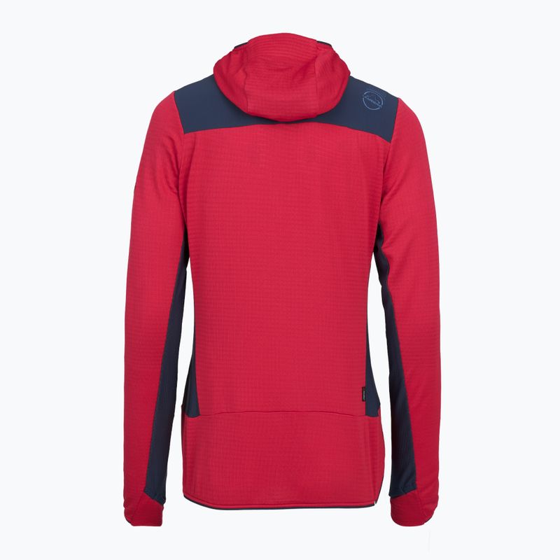 Дамски поларен суитшърт La Sportiva Aequilibrium Thermal Hoody azalea/night sky 2