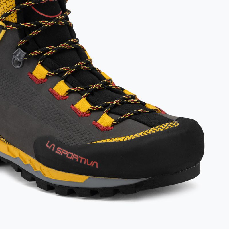 Мъжки високопланински обувки La Sportiva Trango Tech Leather GTX black/yellow 7