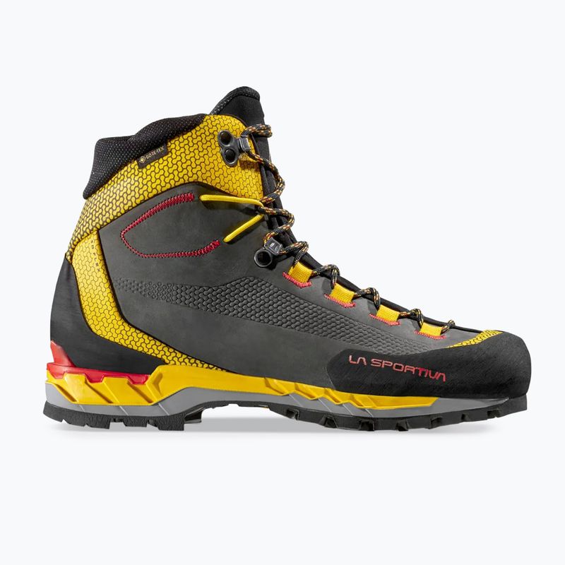 Мъжки високопланински обувки La Sportiva Trango Tech Leather GTX black/yellow 2