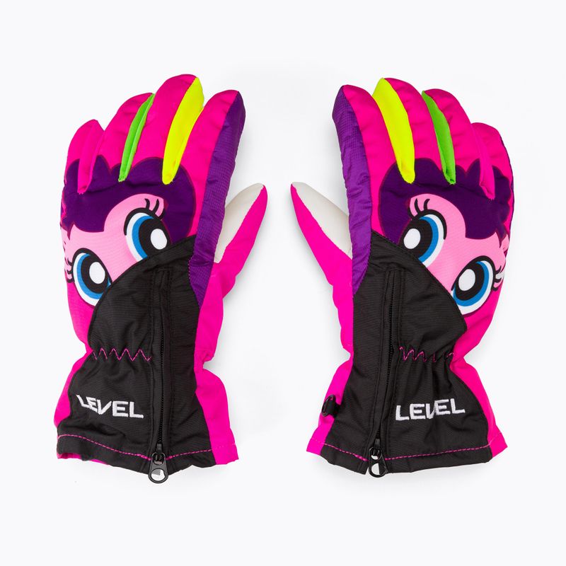 Детски ръкавици за сноуборд Level Lucky pink 4146