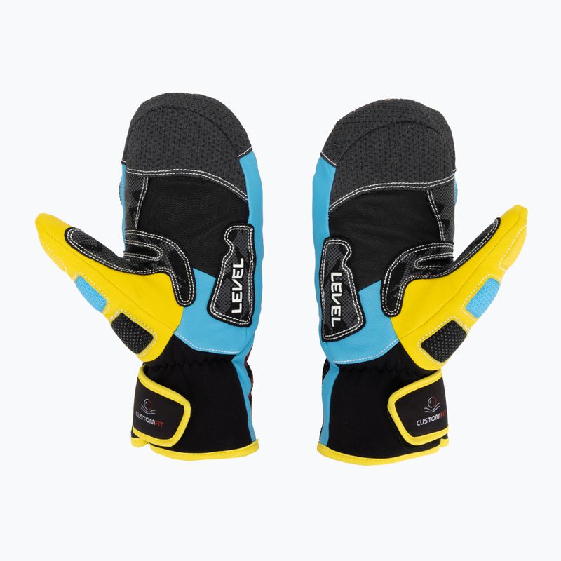 Детски скиорски ръкавици Level Worldcup Jr Cf Mitt orange 3
