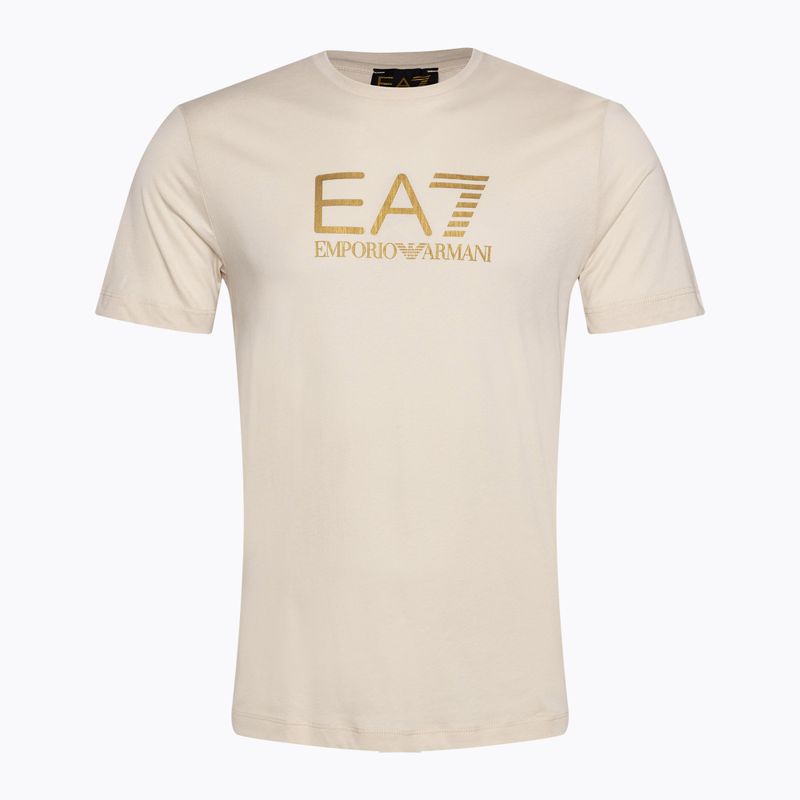 Мъжка тениска EA7 Emporio Armani Train Gold Label Tee Pima Big Logo rainy day