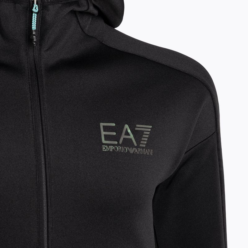 Мъжки суитшърт EA7 Emporio Armani Vigor7 Hoodie black 8