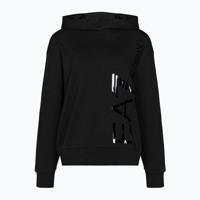 Дамски суитшърт EA7 Emporio Armani Train Logo Series Mirror black/logo black