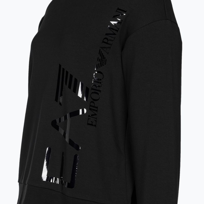 Дамски суитшърт EA7 Emporio Armani Train Logo Series Mirror black/logo black 3