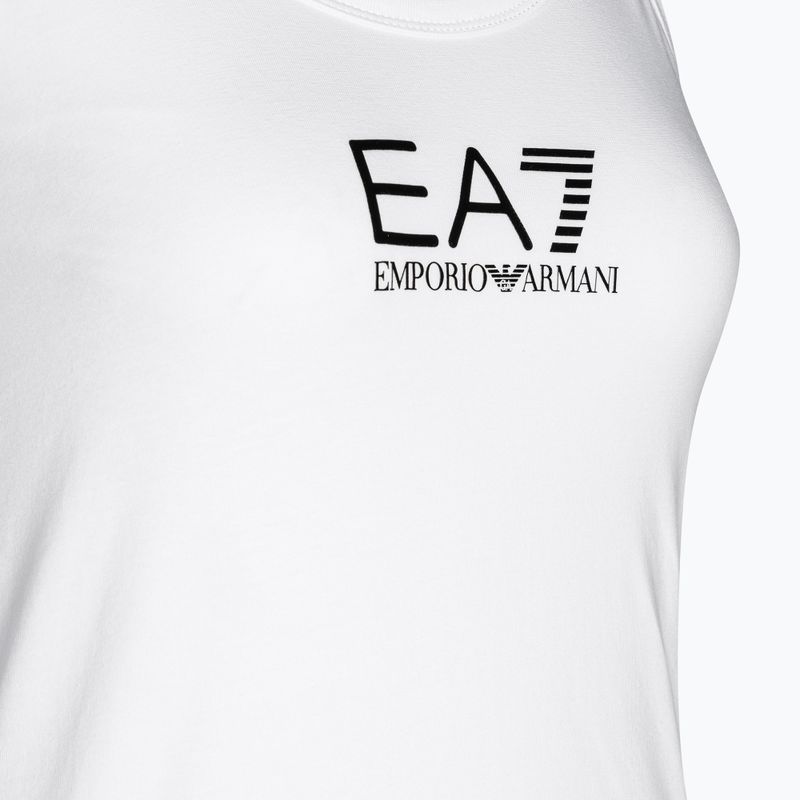 Дамски потник EA7 Emporio Armani Train Shiny white/logo black 3