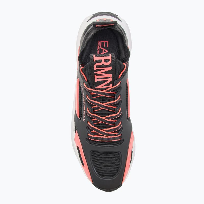 Обувки EA7 Emporio Armani Infinity Cage black/ fiery coral 5