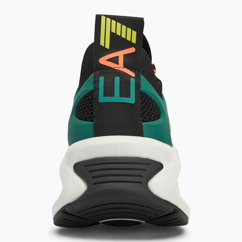 Обувки EA7 Emporio Armani Infinity Cage black/ evergreen/ orange fluo 6