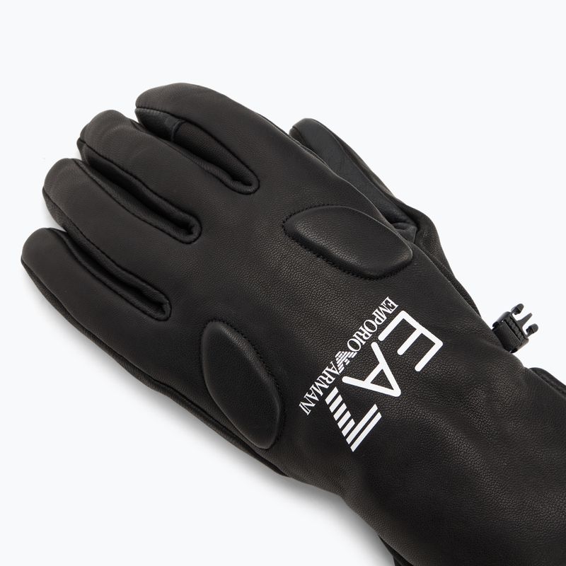 Мъжки скиорски ръкавици EA7 Emporio Armani Ski Technical no rings black 4