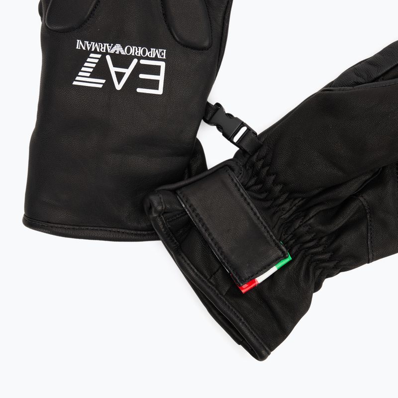 Мъжки скиорски ръкавици EA7 Emporio Armani Ski Technical no rings black 5