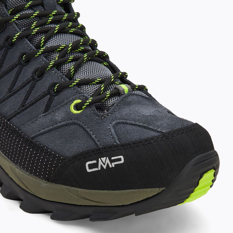 Мъжки ботуши за трекинг CMP Rigel Mid grey/yellow fluo 7