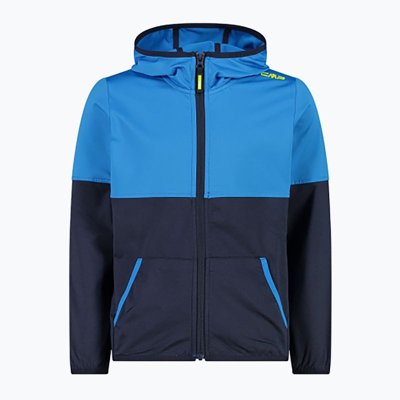 CMP Fix Hood детски суитшърт b.blue/river/lime