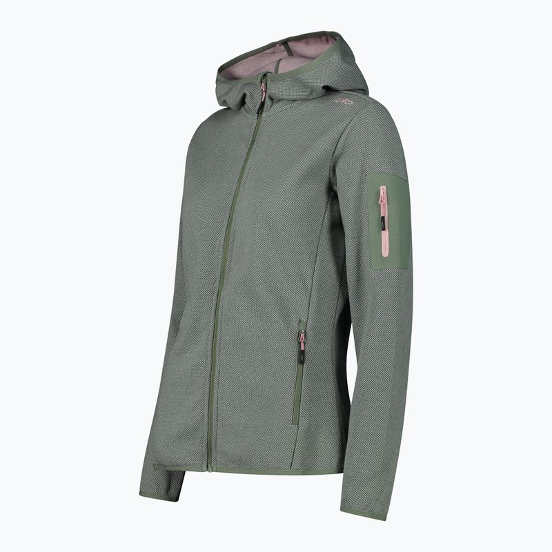 Дамски суитшърт CMP Zip Hood trekking salvia/jade 2
