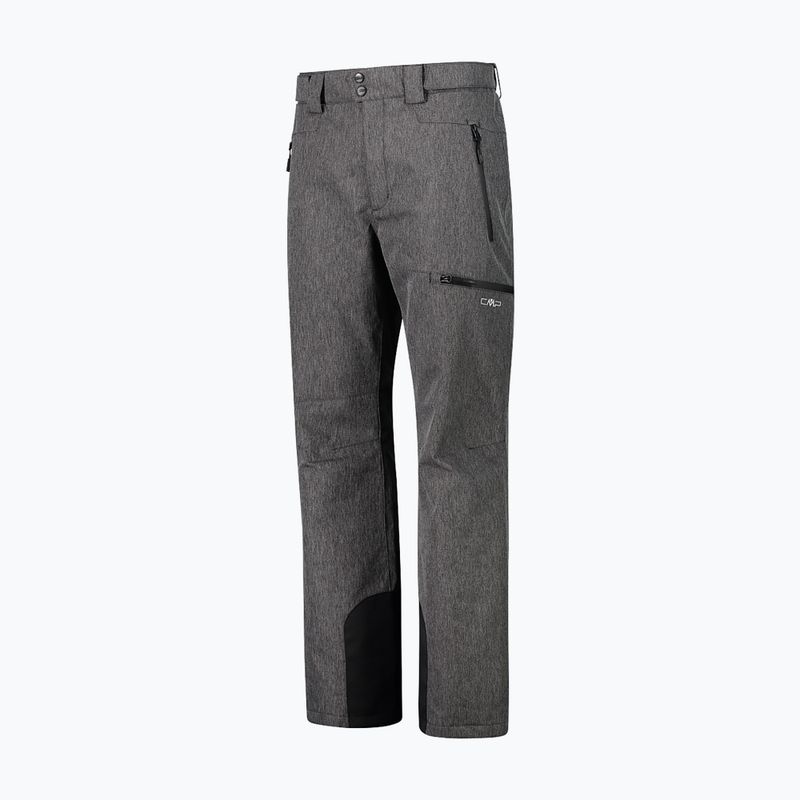 Мъжки скиорски панталони CMP 34W4387 nero mel. 3