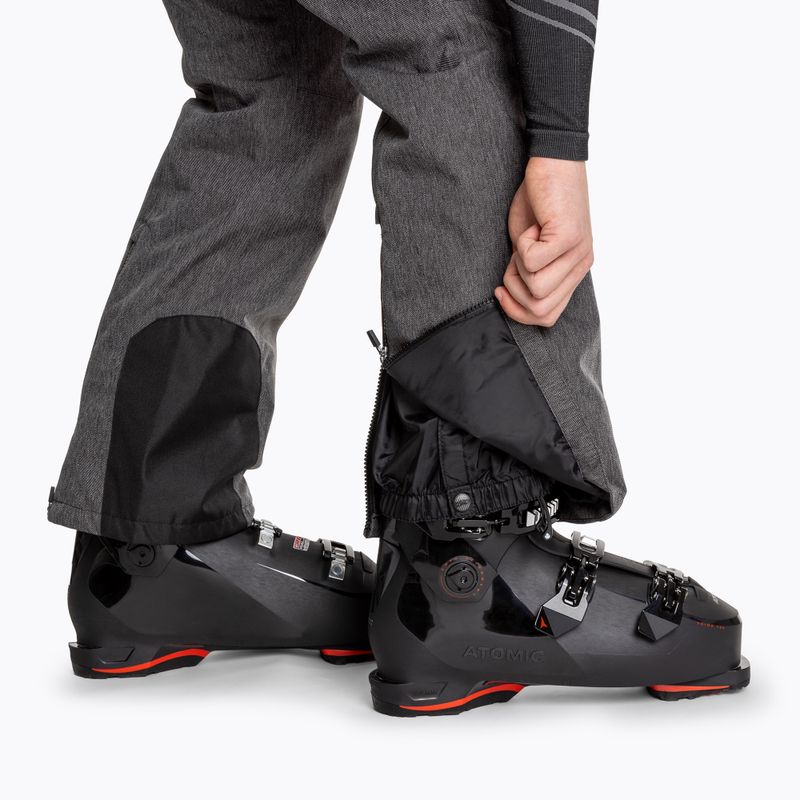 Мъжки скиорски панталони CMP 34W4387 nero mel. 5