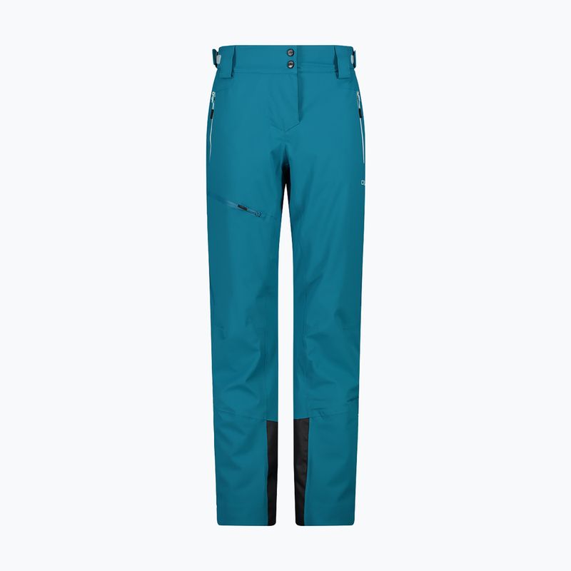 Дамски скиорски панталони CMP 34W2046 teal